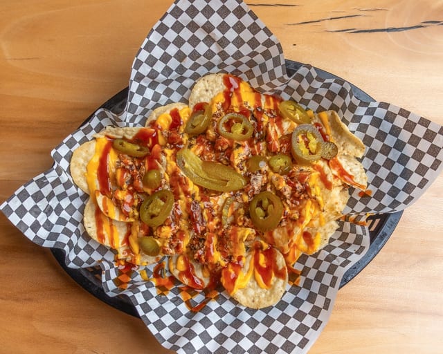 Salmon Nachos