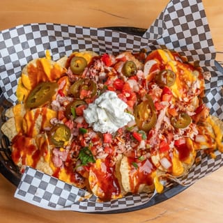 Loaded Pork Nachos