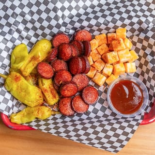 Sausage & Cheese Plate